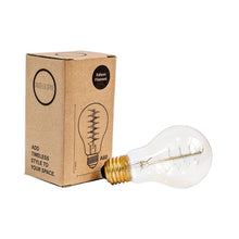 Gold GLS Incandescent Loop Filament Bulb 60W E27 ES Dimmable