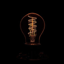 Gold GLS Incandescent Spiral Filament Bulb 60W B22 Dimmable