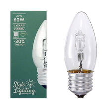 Candle 42w (=60w) Energy Saving Halogen E27 - 10 pack