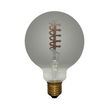 Smoky 4W Globe 125mm Loop Filament LED E27 ES Screw Dimmable