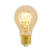 Gold LED GLS Loop Filament 4W E27 ES Screw Cap Dimmable